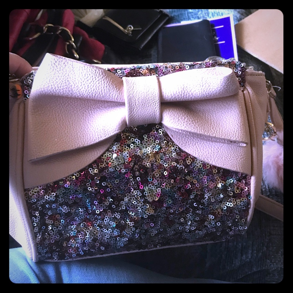 Betsey Johnson bling purse